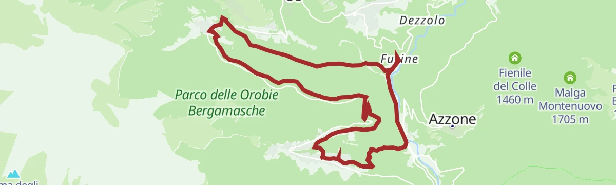 Route map: Da Colere a Teveno in MTB